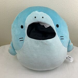 Samezu NWT Mochi Tiger Shark Plush Pillow SS-033 13” Hidden Pocket